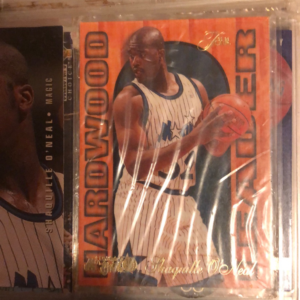 9596 Flair Shaquille Oneal Card
